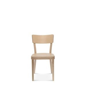 FAMEG Solid - A-9449 - jedálenská stolička Farba dreva: dub premium, Čalúnenie: koža L1