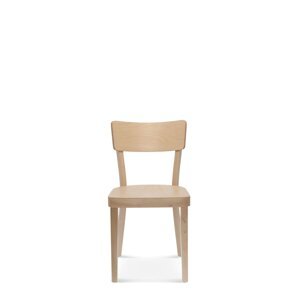 FAMEG Solid - A-9449 - jedálenská stolička Farba dreva: dub premium, Čalúnenie: koža L2
