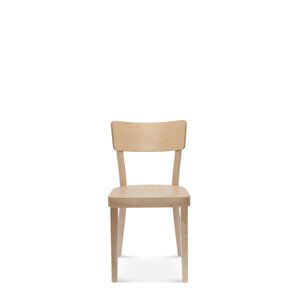 FAMEG Solid - A-9449 - jedálenská stolička Farba dreva: dub štandard, Čalúnenie: koža L1
