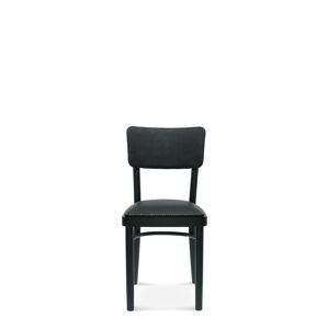 FAMEG Novo - A-9610/6 - jedálenská stolička Farba dreva: buk premium, Čalúnenie: koža L1