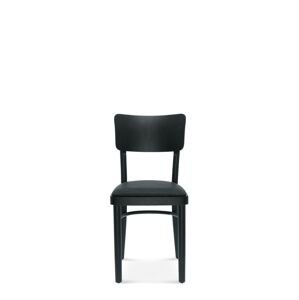 FAMEG Novo - A-9610 - jedálenská stolička Farba dreva: buk premium, Čalúnenie: koža L2