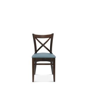 FAMEG Bistro.1 - A-9907 - jedálenská stolička Farba dreva: buk premium, Čalúnenie: koža L1