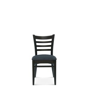 FAMEG Bistro.2 - A-9907 - jedálenská stolička Farba dreva: buk premium, Čalúnenie: koža L2