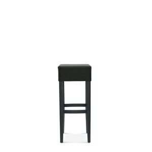 FAMEG Square - BST-0515/1 - barová stolička Farba dreva: buk štandard, Čalúnenie: koža L1
