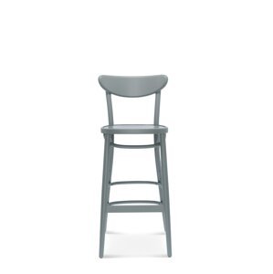 FAMEG BST-1260 - barová stolička Farba dreva: buk premium, Čalúnenie: koža L1
