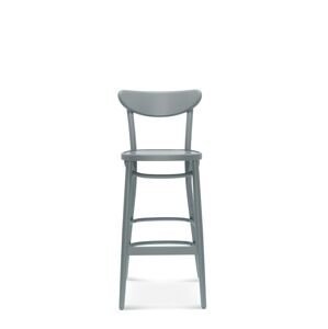FAMEG BST-1260 - barová stolička Farba dreva: buk premium, Čalúnenie: koža L2