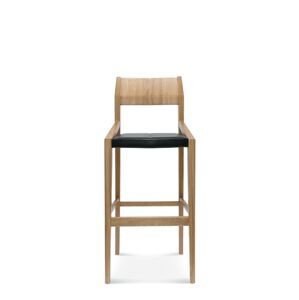 FAMEG Arcos - BST-1403 - barová stolička Farba dreva: buk štandard, Čalúnenie: dyha