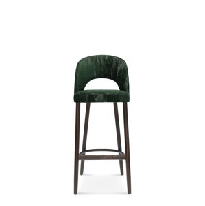 FAMEG Alora - BST-1412 - barová stolička Farba dreva: dub premium, Čalúnenie: látka CAT. B