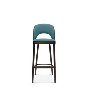 FAMEG Amada - BST-1413 - barová stolička Farba dreva: buk štandard, Čalúnenie: koža L1