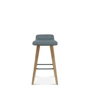 FAMEG Cleo - BST-1605 - barová stolička Farba dreva: buk štandard, Čalúnenie: koža L2