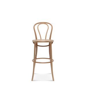 FAMEG BST-18 - barová stolička Farba dreva: buk premium, Čalúnenie: výplet