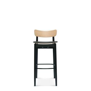 FAMEG Nopp - BST-1803 - barová stolička Farba dreva: buk premium, Čalúnenie: látka CAT. A