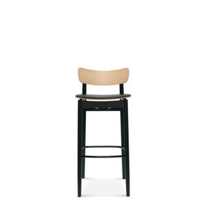 FAMEG Nopp - BST-1803 - barová stolička Farba dreva: buk premium, Čalúnenie: látka CAT. B