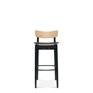 FAMEG Nopp - BST-1803 - barová stolička Farba dreva: buk premium, Čalúnenie: dyha