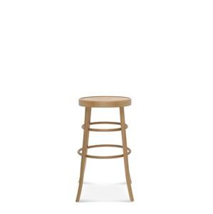 FAMEG BST-302/75 - barová stolička Farba dreva: buk štandard, Čalúnenie: koža L2