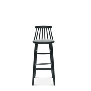 FAMEG BST-5910 - barová stolička Farba dreva: buk premium, Čalúnenie: koža L2