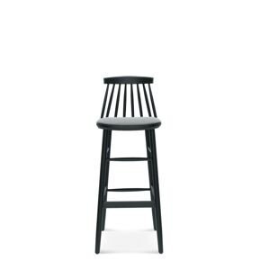 FAMEG BST-5910 - barová stolička Farba dreva: buk štandard, Čalúnenie: koža L1