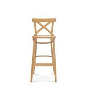 FAMEG BST-8810/1 - barová stolička Farba dreva: buk štandard, Čalúnenie: koža L2
