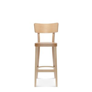FAMEG Solid - BST-9449 - barová stolička Farba dreva: dub štandard, Čalúnenie: dyha