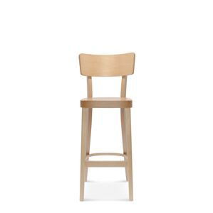 FAMEG Solid - BST-9449 - barová stolička Farba dreva: buk štandard, Čalúnenie: látka CAT. D