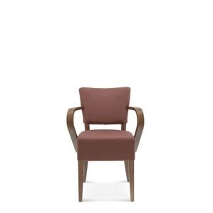 FAMEG Tulip.2 - BST-9608/1 - barová stolička Farba dreva: buk premium, Čalúnenie: koža L1