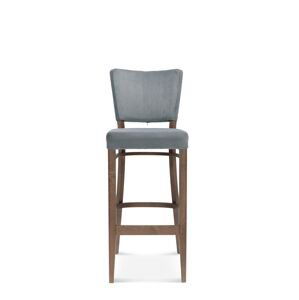 FAMEG Tulip.1 - BST-9608 - barová stolička Farba dreva: buk štandard, Čalúnenie: látka CAT. A