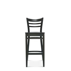 FAMEG Bistro.2 - BST-9907 - barová stolička Farba dreva: buk štandard, Čalúnenie: koža L1