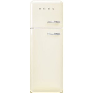 SMEG 50's Retro Style FAB30 kombinovaná chladnička s mrazákom hore krémová + 5 ročná záruka zdarma