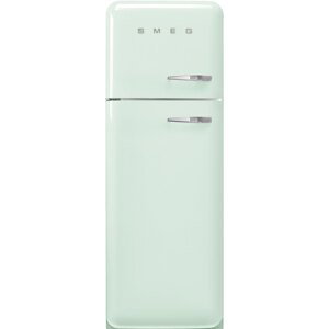 SMEG 50's Retro Style FAB30 kombinovaná chladnička s mrazákom hore pastelová zelená + 5 ročná záruka zdarma