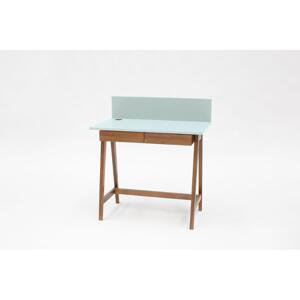 RAGABA Luka písací stôl so zásuvkou FARBA: svetlotyrkysová