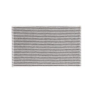 MOOD SELECTION Kúpeľňový koberec Bono White/Black - koberec ROZMER CM: 50 x 80
