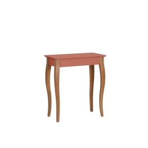 RAGABA Lillo konzolový stôl úzky FARBA: koralová/drevo