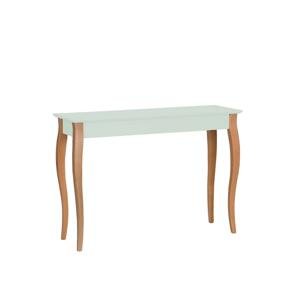 RAGABA Lillo konzolový stôl široký FARBA: mätová zelená/drevo