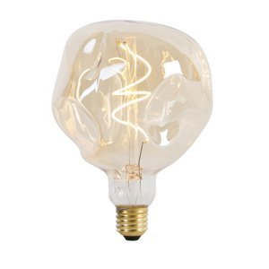 E27 stmievateľná LED lampa G125 zlatá 4W 150 lm 1800K