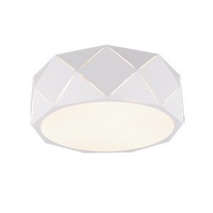 Dizajnové stropné svietidlo biele 40 cm - Kris