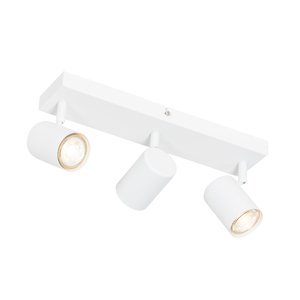 Moderné stropné svietidlo biele 3 -svetelné nastaviteľné - Jeana