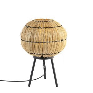 Orientálna stolná lampa statív morská tráva - Canno