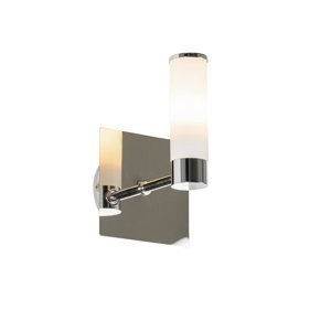 Moderné kúpeľňové nástenné svietidlo chróm IP44 - Vaňa