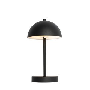 Vonkajšia stolná lampa čierna nabíjateľná 3-stupňovo stmievateľná - Keira