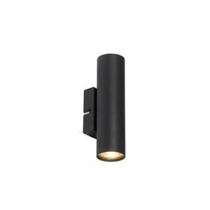Moderné inteligentné nástenné svietidlo čierne vrátane 2 WiFi GU10 - Jeana