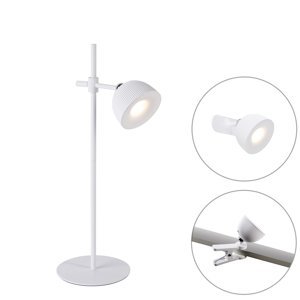 Moderne tafellamp wit oplaadbaar - Moxie