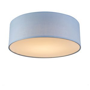 Stropná lampa modrá 30 cm vrátane LED - Drum LED