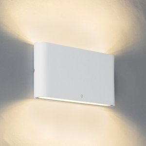 Nástenné svietidlo biele 17,5 cm vrátane LED IP65 - Batt