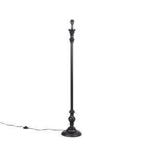 Klasická stojaca lampa čierna - Classico