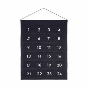 ADVENT Adventný kalendár - čierna