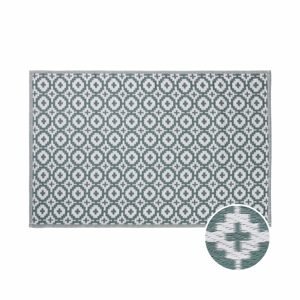 COLOUR CLASH Vonkajší koberec etno 180 x 120 cm - šalviová