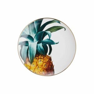 TROPICAL Tanier so zlatým okrajom ananás 21 cm