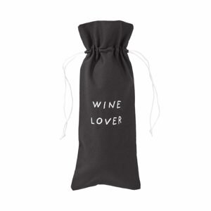 WINE LOVER Taška na fľašu bavlnená "Wine Lover"