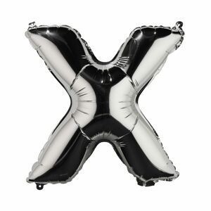 UPPER CLASS Fóliový balónik "X"