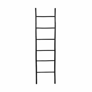 SAFARI Dekoračný rebrík - čierna